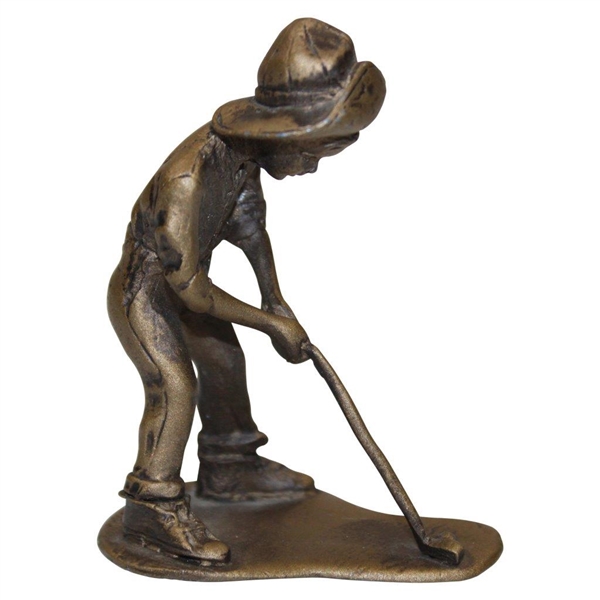 Pinehurst Putter Boy Pewter Figure by Artist Corsini