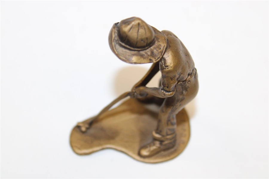 Pinehurst Putter Boy Pewter Figure by Artist Corsini