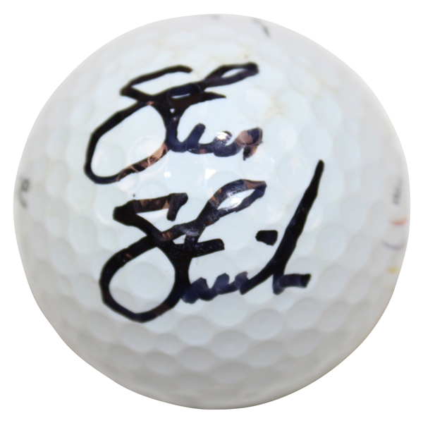 Steve Stricker Signed World Golf Championships Logo Golf Ball JSA ALOA