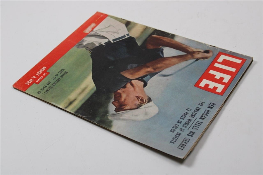 1955 Ben Hogan Cover LIFE Magazine - August 8th