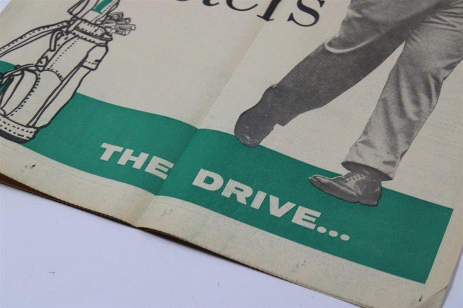 1966 The Augusta Chronicle Augusta Herald 'The Drive' with Jack Nicklaus Sunday Newspaper