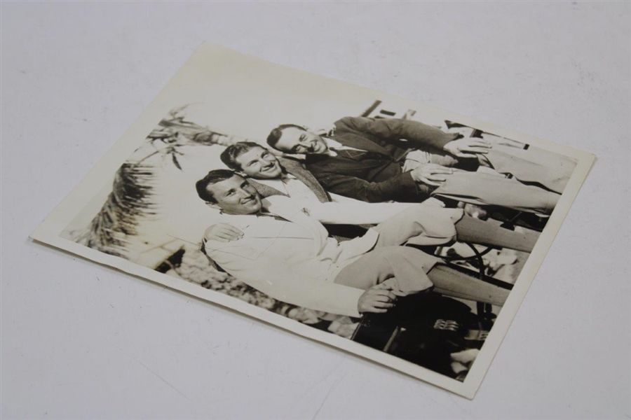 1935 Horton Smith Wire Photograph - Miami Biltmore Tournament