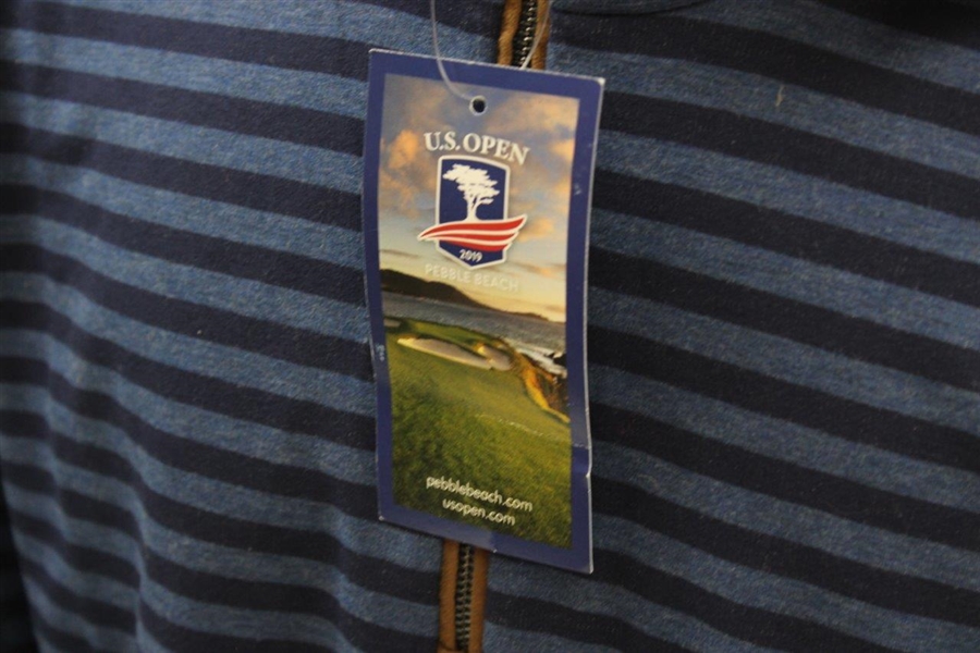 2019 US Open at Pebble Beach Polo Golf Ralph Lauren Long Sleeve 1/4 Zip Shirt - Unworn
