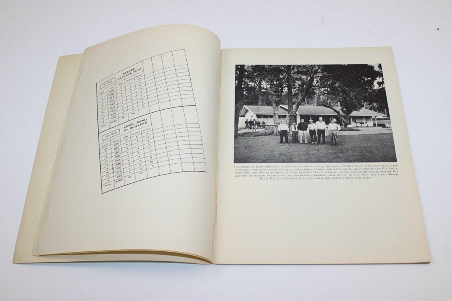 A Photographic Study of Pebble Beach Golf Links' Stroke by Stroke Booklet