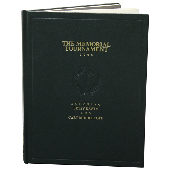 2005 The Memorial Tournament Honoring Betsy Rawls & Cary Middlecoff Ltd Ed Book #35/250