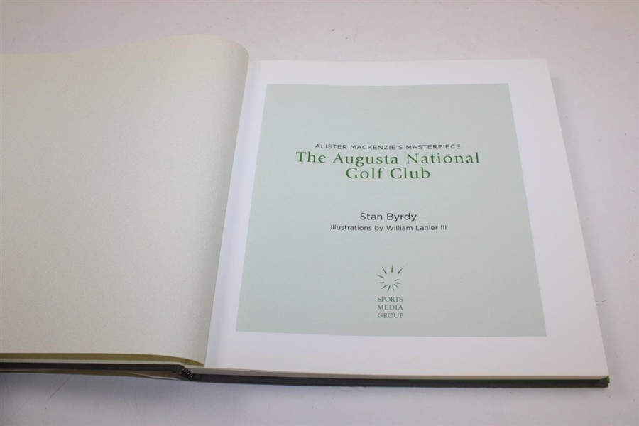 Alister Mackenzie's Masterpiece 'The Augusta National GC' Book by Stan Byrdy