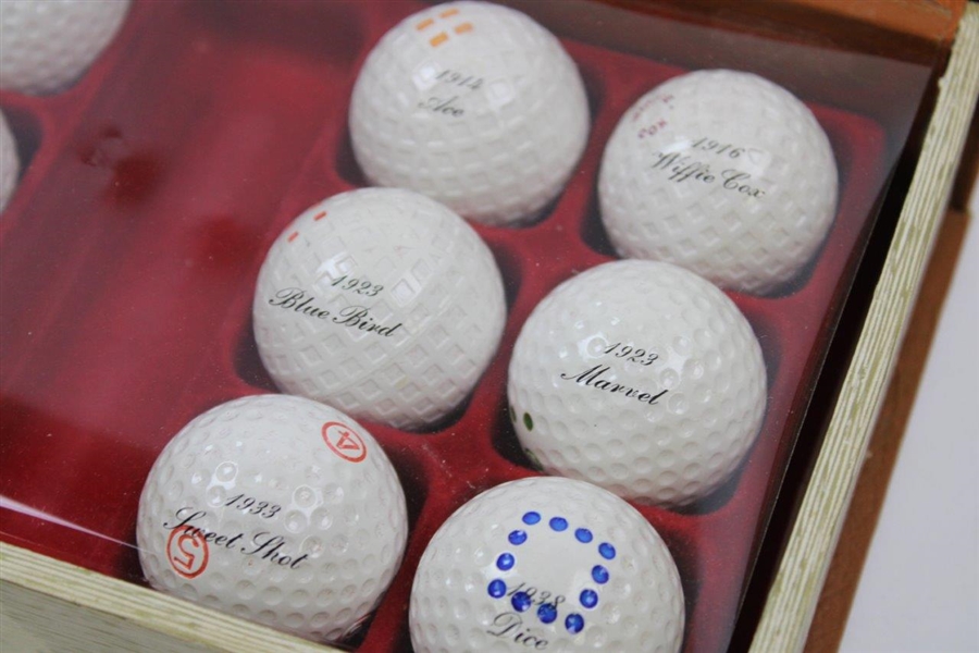 An Anthology of the Golf Ball from the original molds 