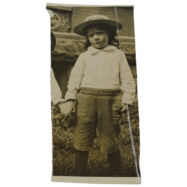 Charles 'Chick' Evans' Original Photo of His Mother as Child