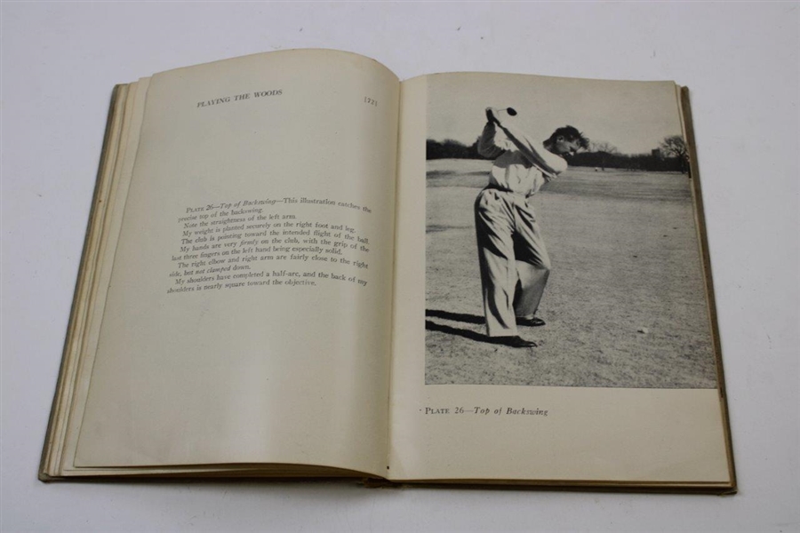 Byron Nelson Signed 1946 'Byron Nelson's Winning Golf' Book JSA ALOA