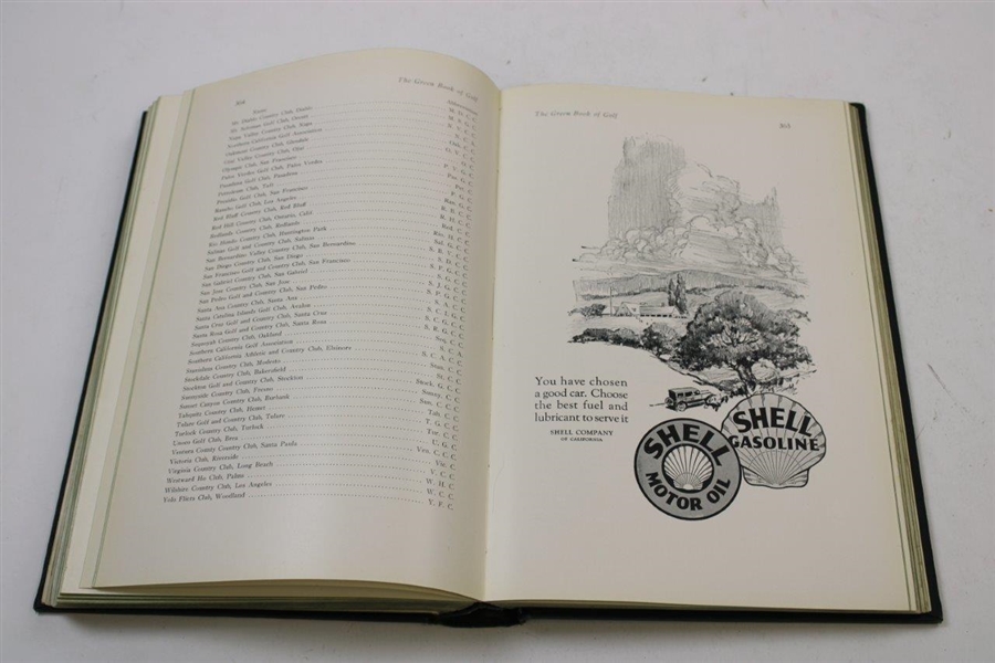 1925-1926 'The Green Book of Golf' by Henry Roberts