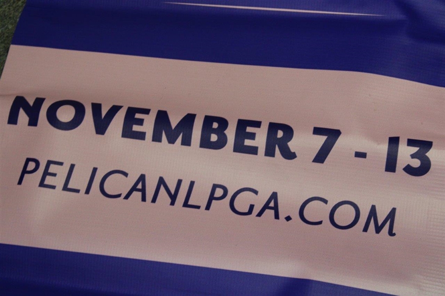 LPGA Pelican Women's Championship Official 2022 Event Banner - Nelly Korda