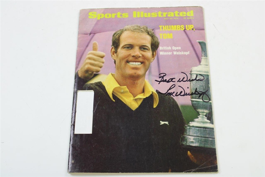 Gary Player, Johnny Miller & Tom Weiskopf Signed Sports Illustrated Magazines (1973 & 1978) JSA ALOA
