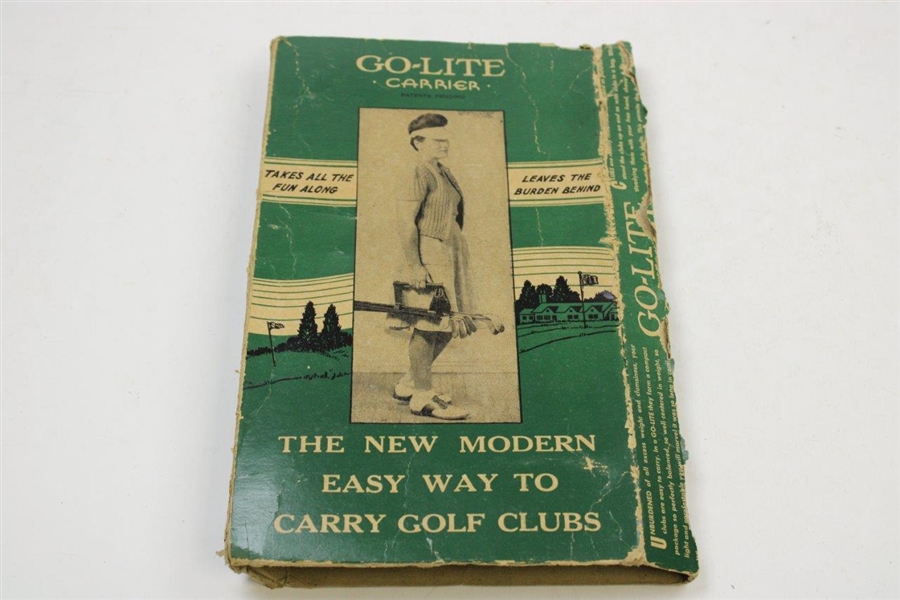 Vintage Co-Lite Golf Club Carrier in Original Box