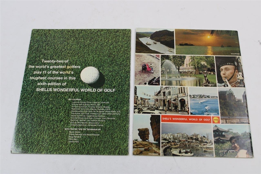 Six (6) Years Of Shells Wonderful World of Golf Publications