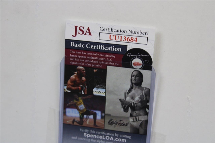 Ben Hogan Signed Mid Swing Magazine Page - Framed JSA #UU13684