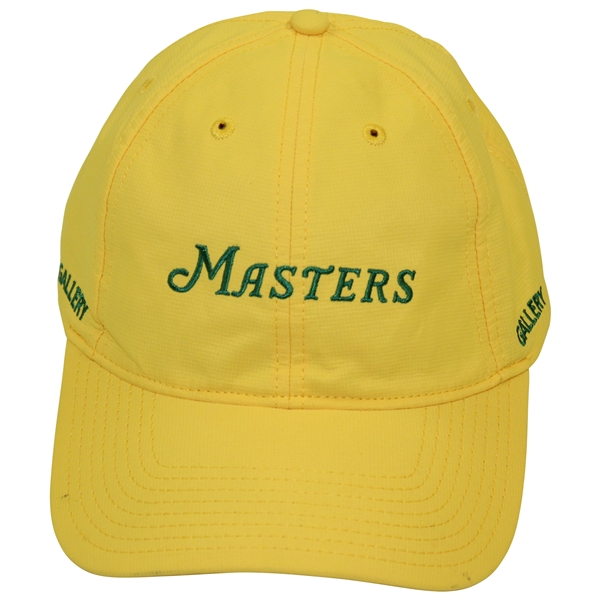 Official Masters Tournament Bright Yellow GALLERY Hat