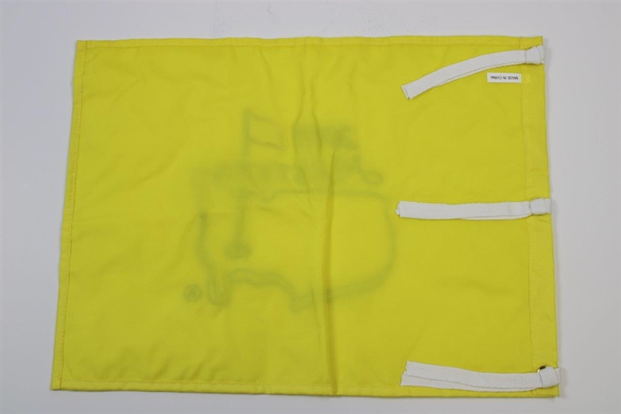 2005 Masters Tournament Embroidered Flag - Tiger Woods Winner
