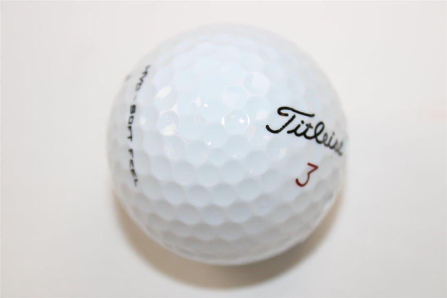 Tom Watson Signed Titleist Logo Golf Ball JSA #DD59266