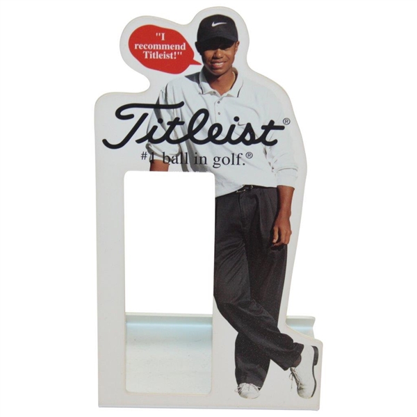Tiger Woods Titleist I Recommend Titleist White Ball Stand