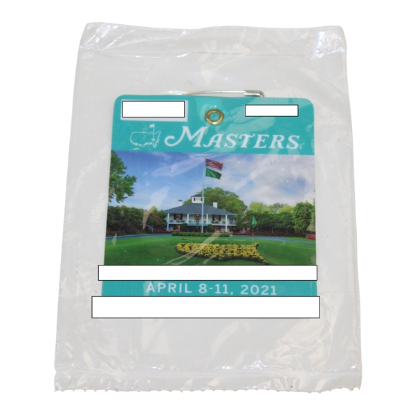 2021 Masters Tournament SERIES Badge in Unopened Sealed Package - Rare