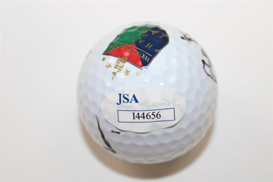 Betsy Rawls Signed World Golf Hall of Fame Logo Golf Ball JSA #I44656