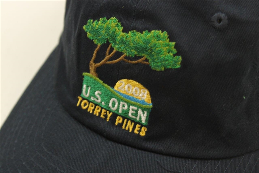 2008 US Open at Torrey Pines Navy USGA Member Hat - Tiger Woods Win