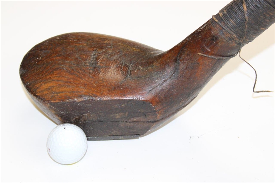 Vintage Extra Large 5ft Wood Driver - Displayed in Columbus Country Club Pro-Shop