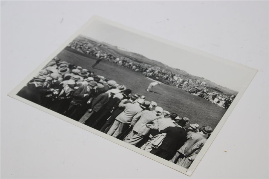 Bobby Jones Putting In Final Rd of 1927 Open at St. Andrews Acme Press Photo