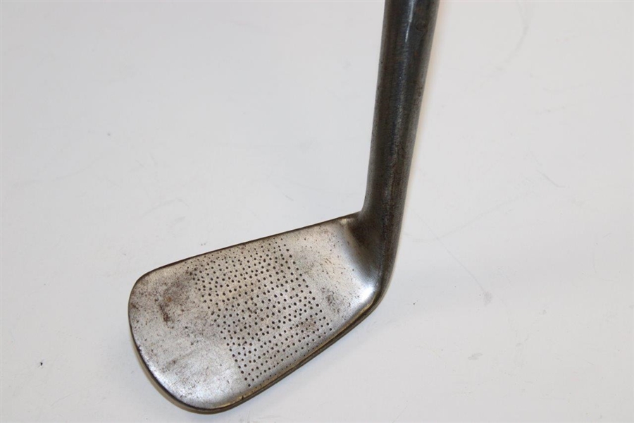 Vintage Hand Punched Dot Face Mashie w/JP Initials
