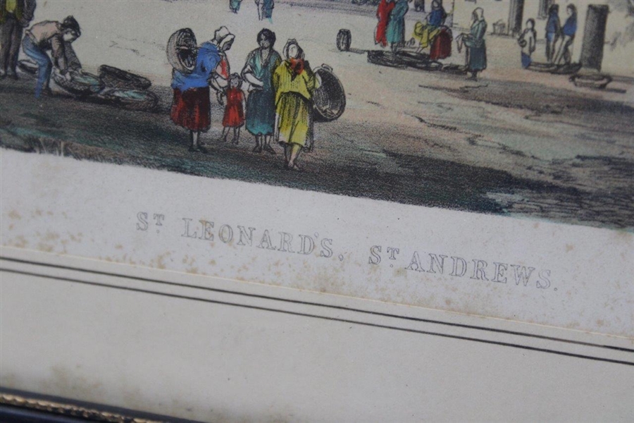 St Andrews St. Leonard's A&J Macpherson, Edin. Print - Framed