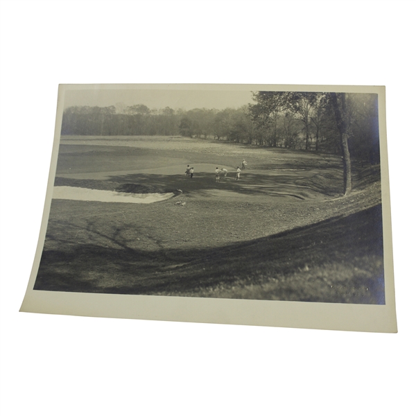 Early 1930's 6 Golfers On Green Photo - Wendell Miller Collection