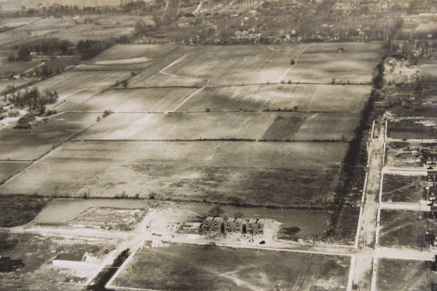 Early 1930's Aerial Photo Of Farmland - Wendell Miller Collection