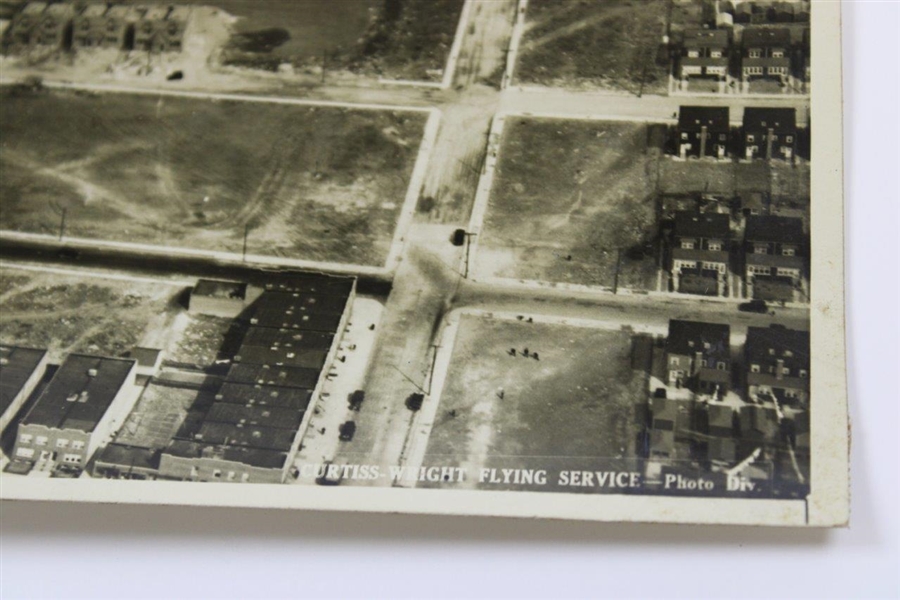 Early 1930's Aerial Photo Of Farmland - Wendell Miller Collection