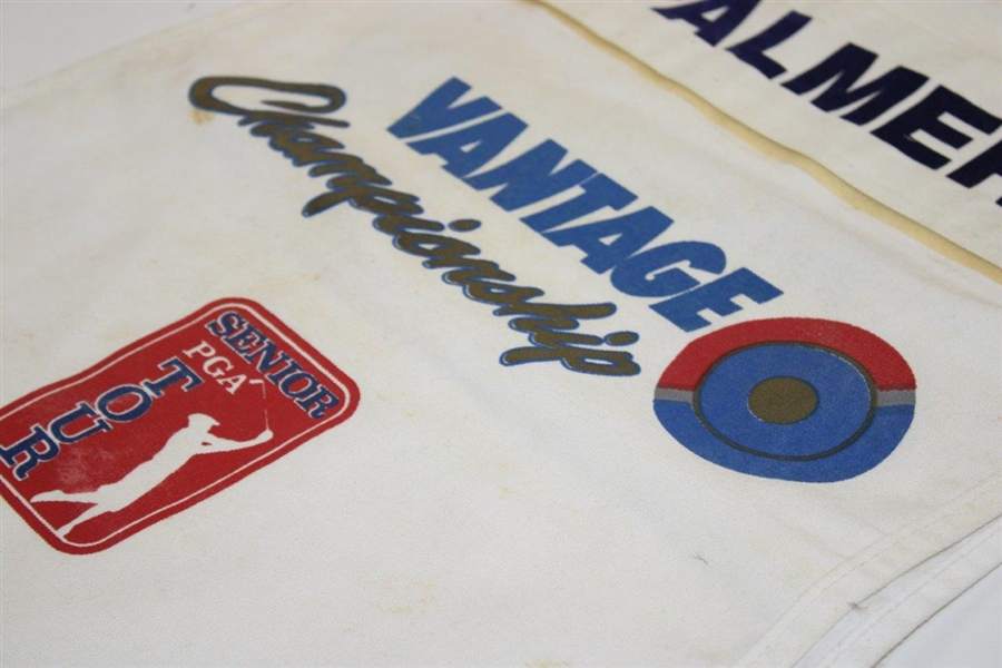 Arnold Palmer Match Used Vantage Championship Tournament Worn Caddy Bib