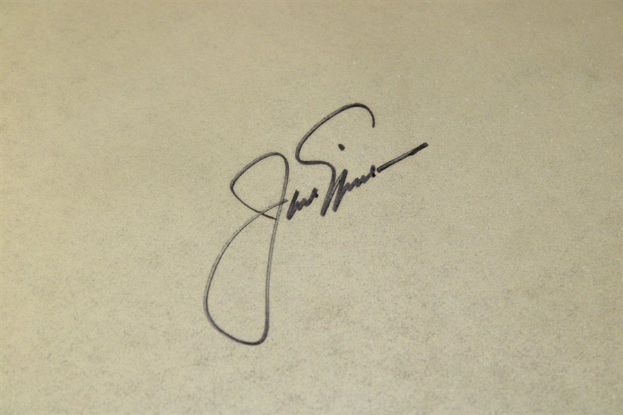 Jack Nicklaus Signed 'Memories & Mementos From Golf's Golden Bear' Book JSA ALOA