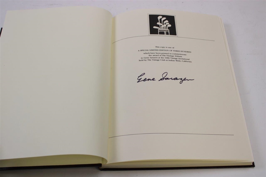 Gene Sarazen Signed Ltd Ed 1987 'The Squire The Legendary...Gene Sarazen' by Olman JSA ALOA