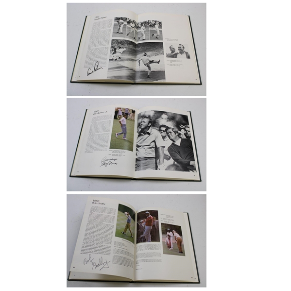 Palmer 4x Signed w/Others Multi-Signed 'Masters: First 41 Years' Book JSA ALOA