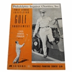 1944 Philadelphia Inquirer First Annual Invitation Golf Tournament Program - Bobby Jones Cover