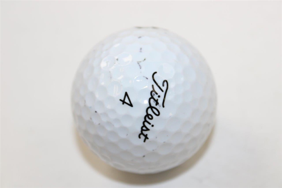 Charlie Sifford Signed Titleist Golf Ball JSA ALOA