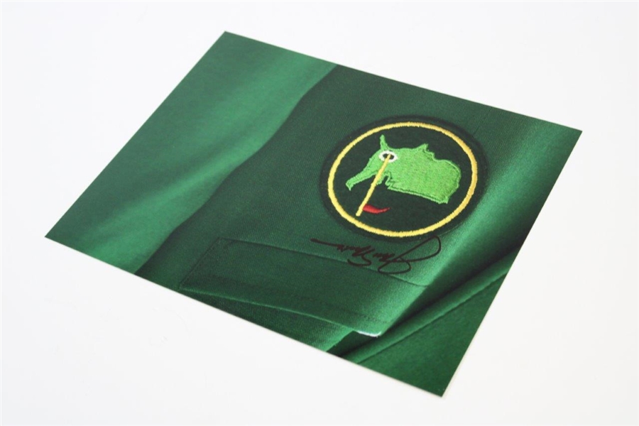 Jack Nicklaus Signed Masters Green Jacket Photo with Letter - JSA ALOA