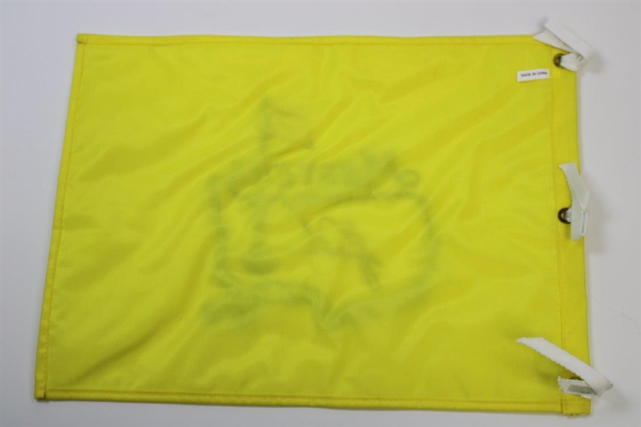 Tiger Woods Signed Undated Masters Embroidered Flag JSA FULL #BB41963