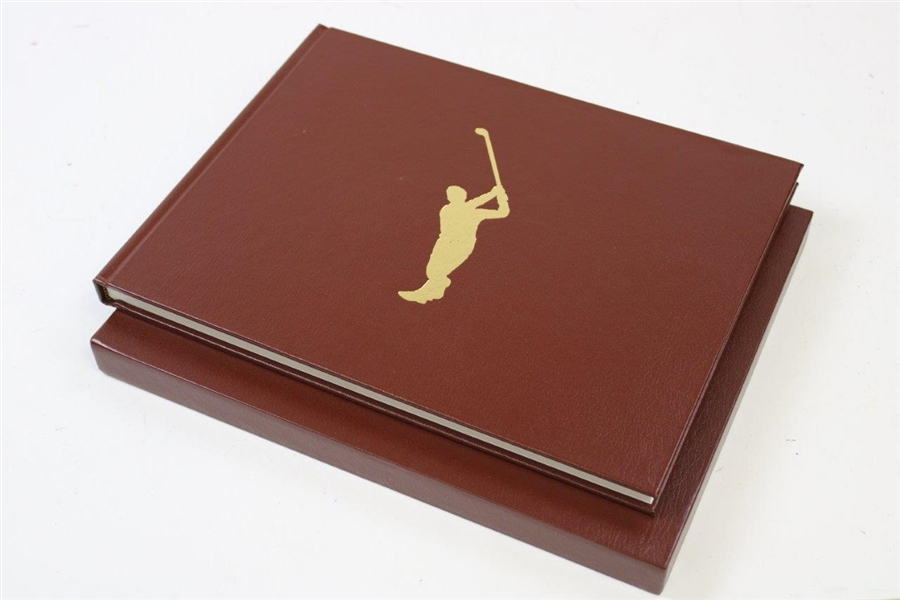 2004 'Tradition ' 1st Ed Book in Slipcase with Arnie on Cover 