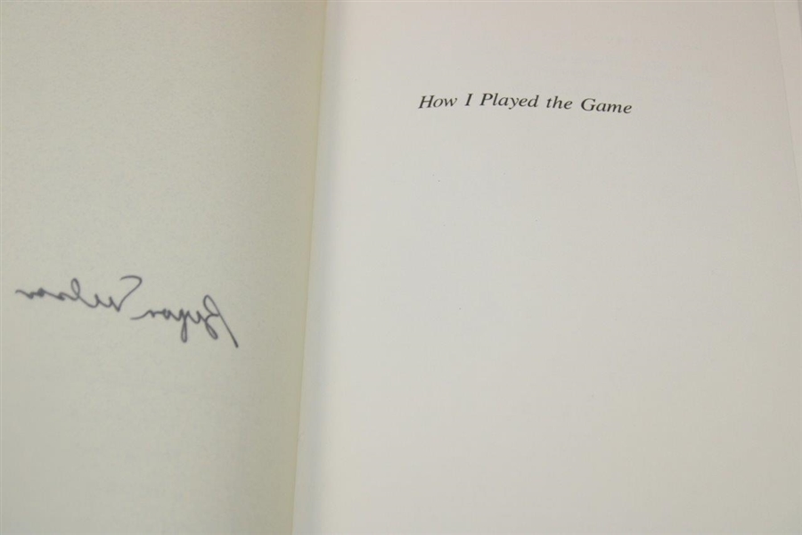 Byron Nelson Signed Ltd Ed 1993 'How I Played The Game' Book #137/500 in Slipcase JSA ALOA