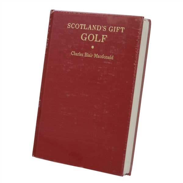 Scotland's Gift - Golf' Reissue Book by Charles Blair Macdonald - Unopened