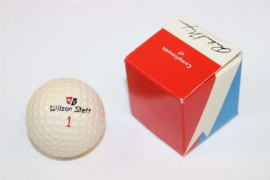 President of the United States Richard Nixon Wilson Staff Golf Ball in Box