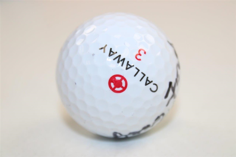 Doug Ford Signed Pebble Beach Golf Links Logo Golf Ball - Site of '62 Bing Crosby National Pro-Am Win JSA ALOA