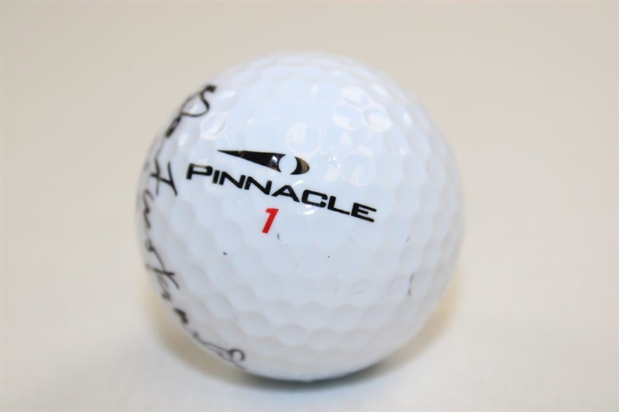 Dow Finsterwald Signed Llanerch Country Club Logo Golf Ball - Site of 1958 PGA Champ Win JSA ALOA