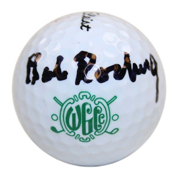 Bob Rosburg Signed WGCC in Michigan Logo Golf Ball - '56 Motor City Open Win JSA ALOA