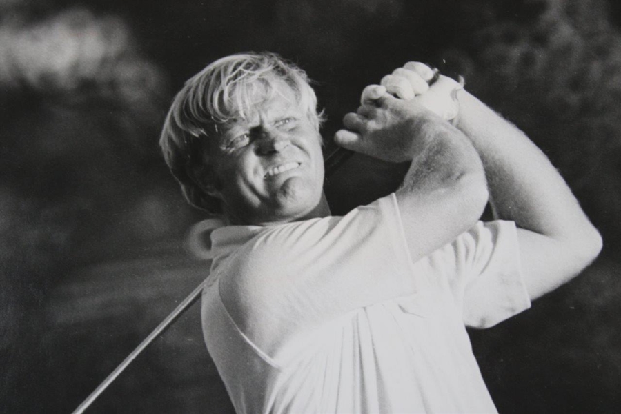 Jack Nicklaus 1971 PGA Championship Ken Regan Wire Photo