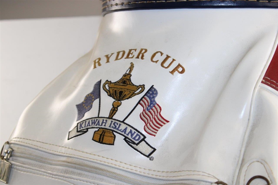 1991 Ryder Cup at Kiawah Island US Embroidered Full Size Miller Commemorative Golf Bag